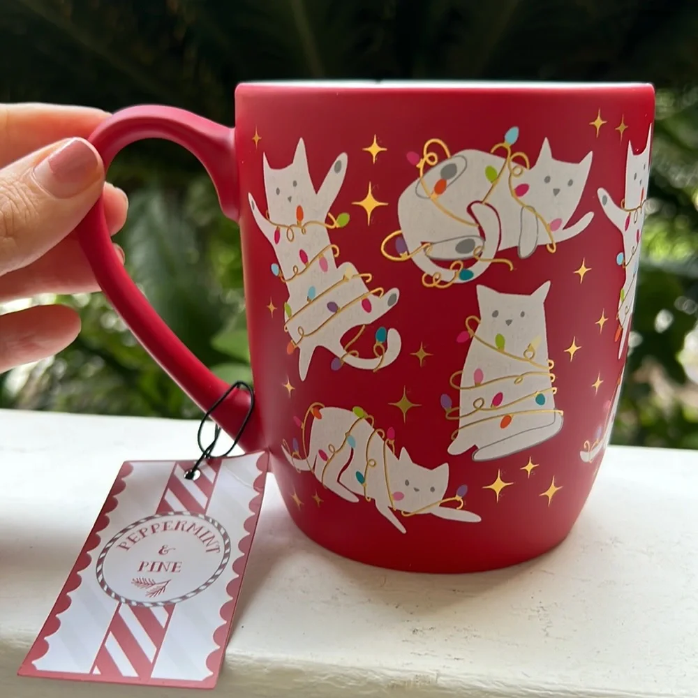 Cats with Christmas Lights Mugs_8
